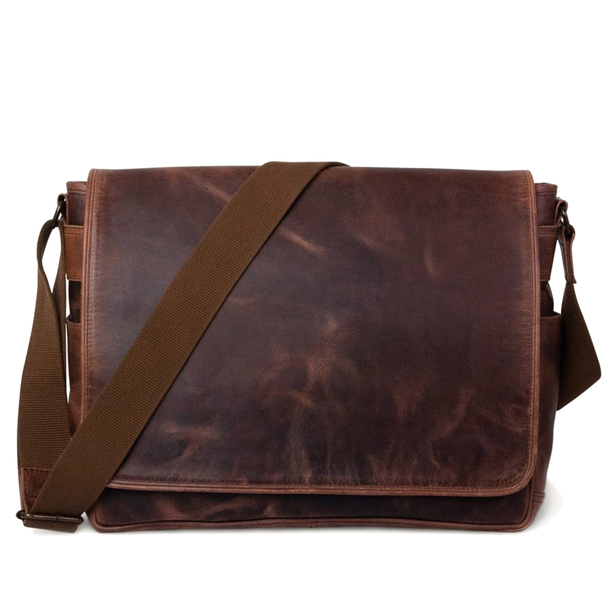 Wilson leather satchel messenger bag