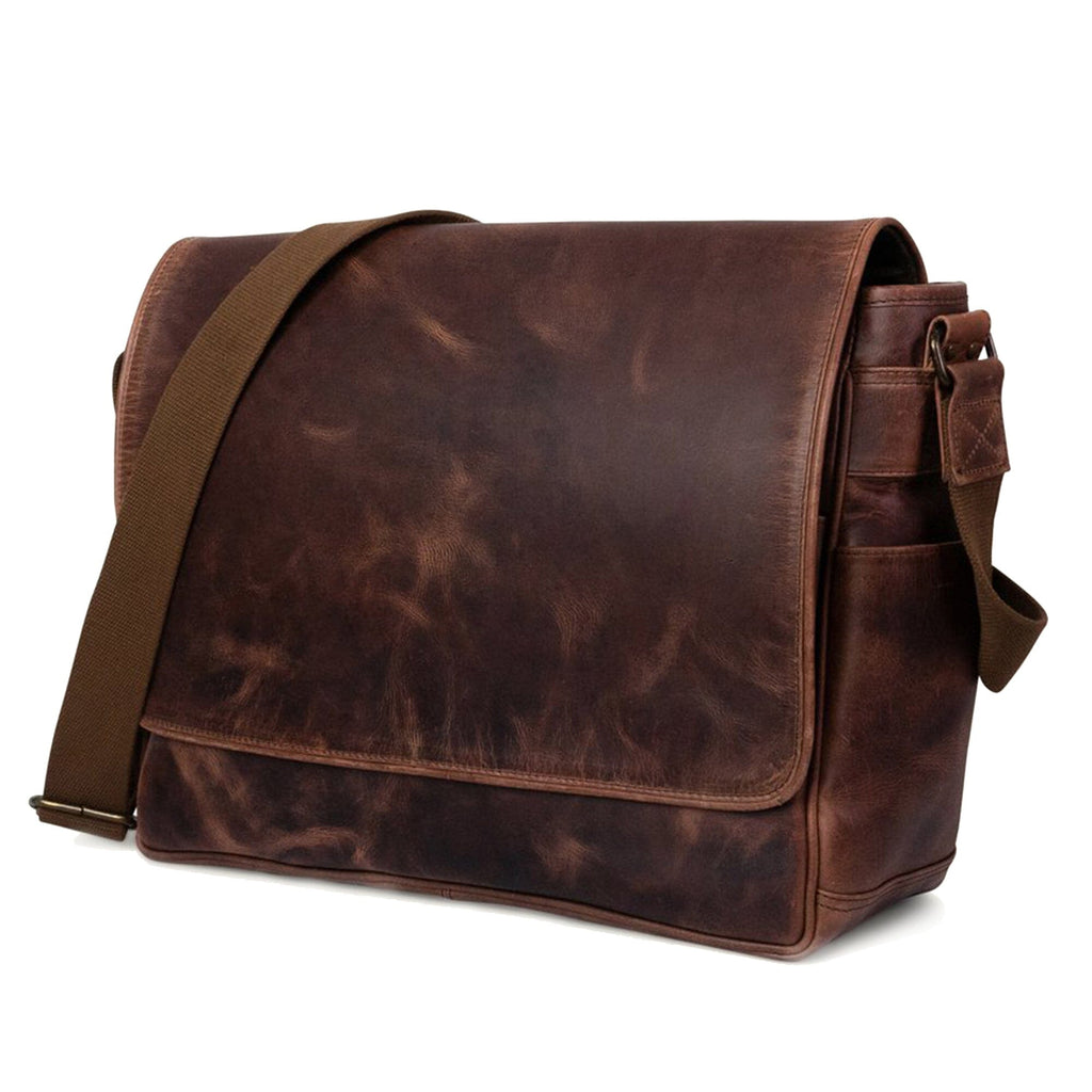 Buffalo Leather Satchel