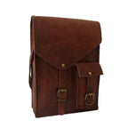Goat Leather Tablet Messenger