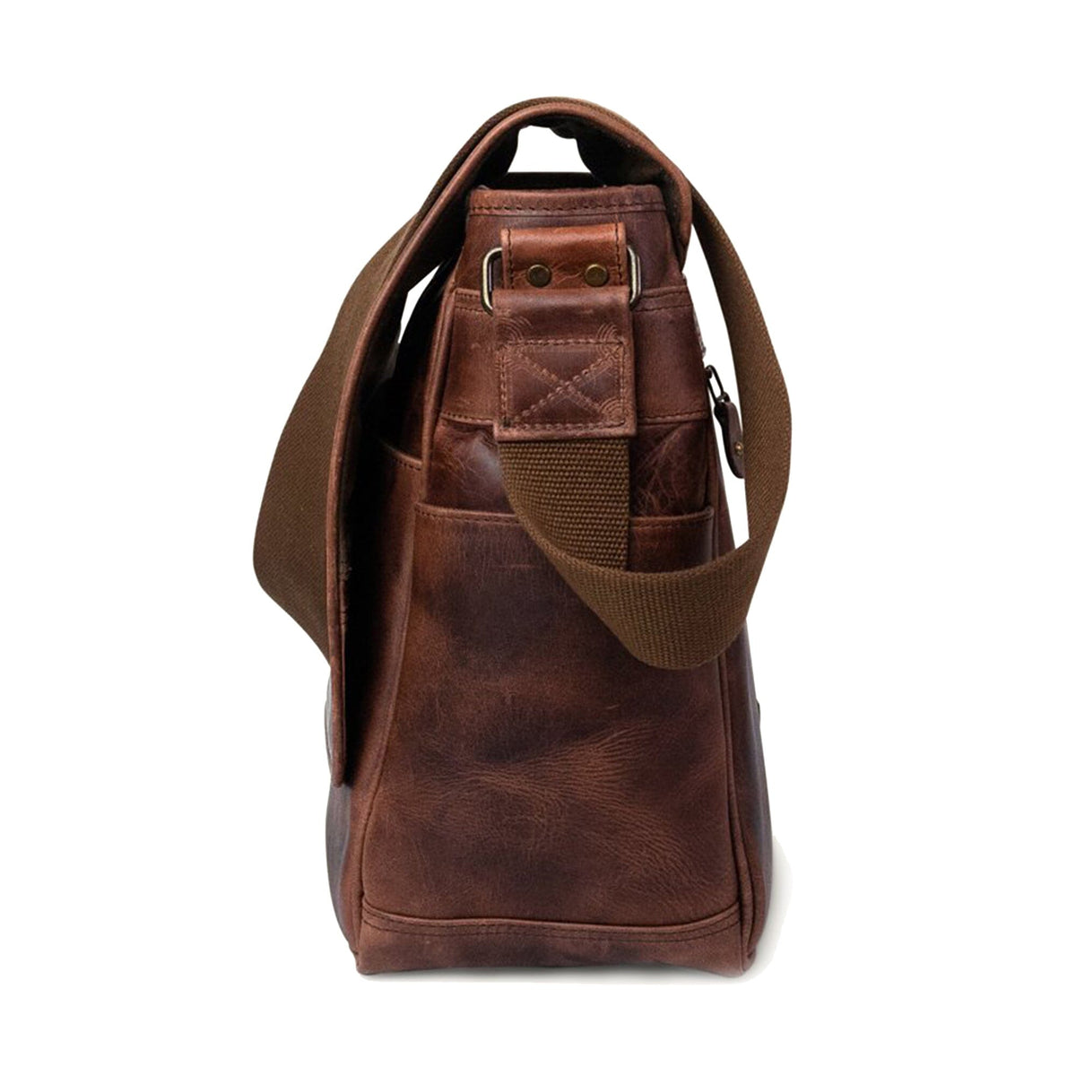 Buffalo Leather Satchel
