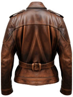 Leather Field Jacket
