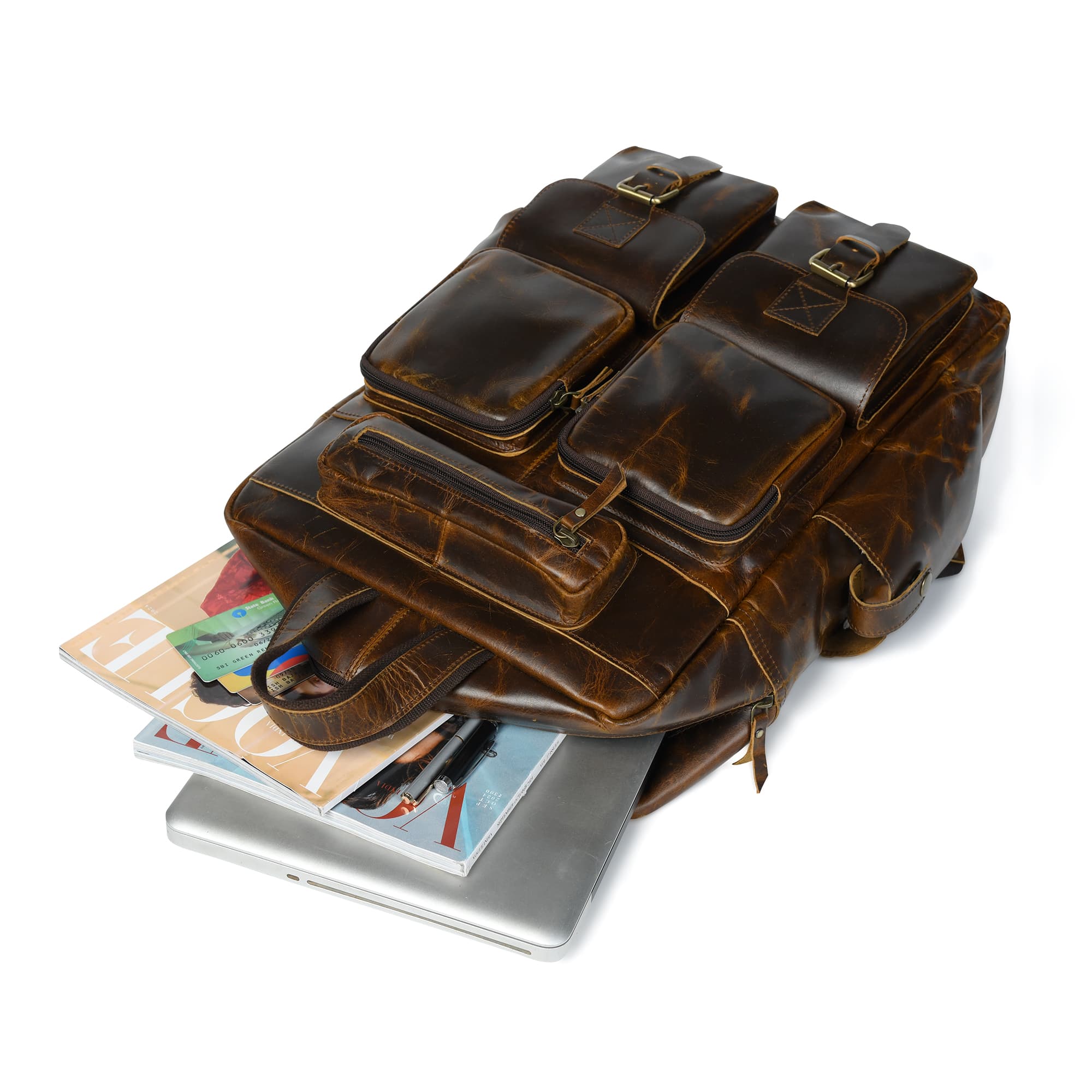 Buffalo Leather Backpack
