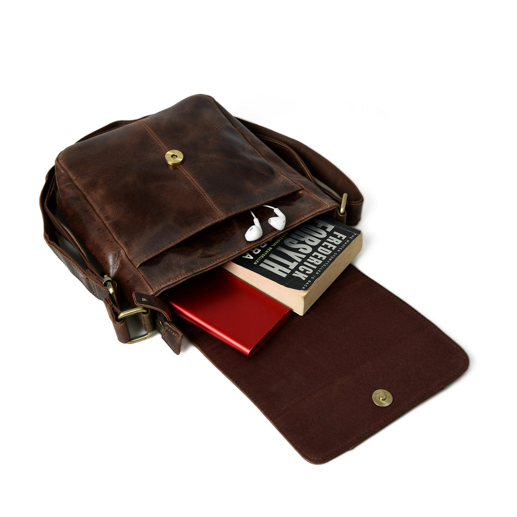 Buffalo Leather Crossbody