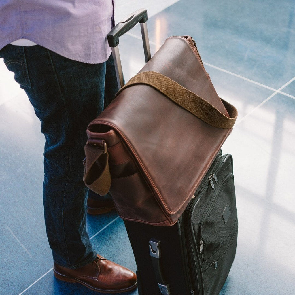 Buffalo Leather Satchel