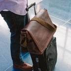 Buffalo Leather Satchel