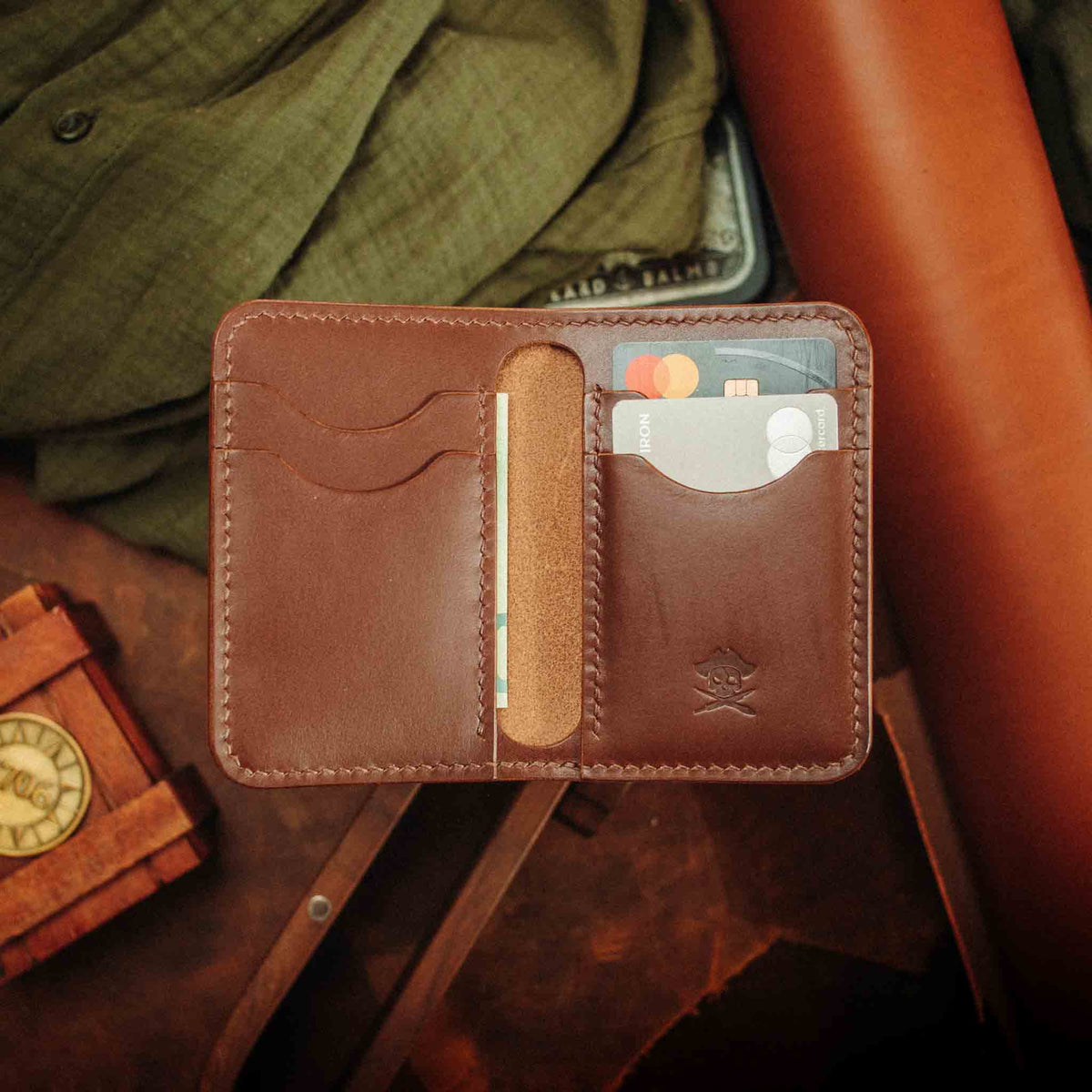 Leather Bifold Wallet