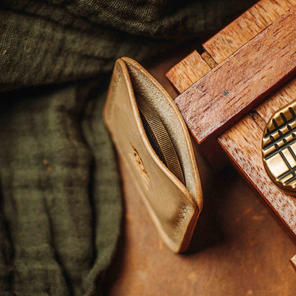 Leather Coin Slip