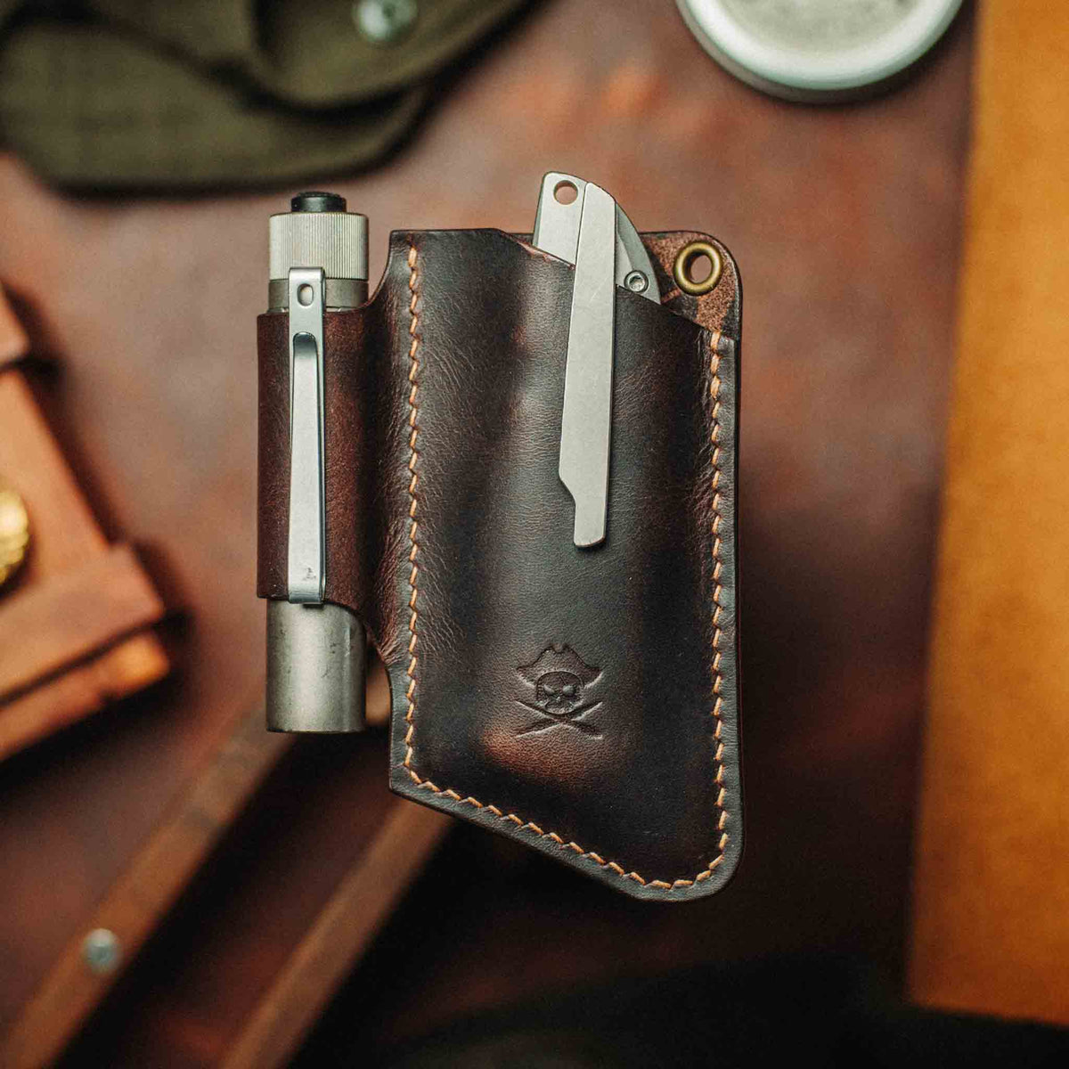 Leather Knife Sleeve