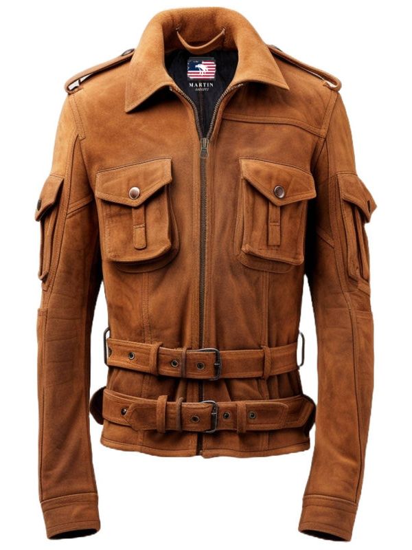 Suede Field Jacket