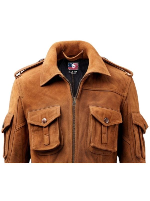 Suede Field Jacket