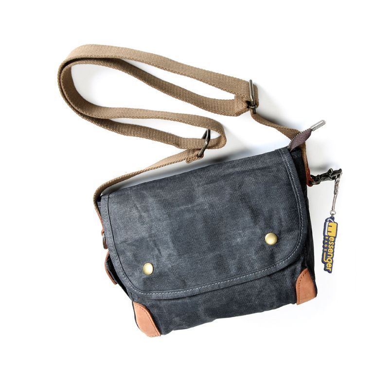 Waxed Canvas Crossbody