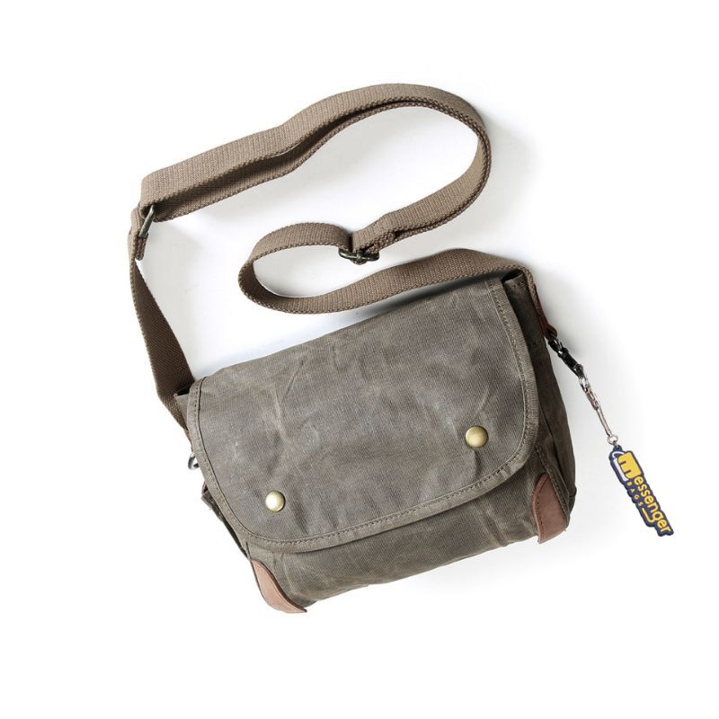 Waxed Canvas Crossbody