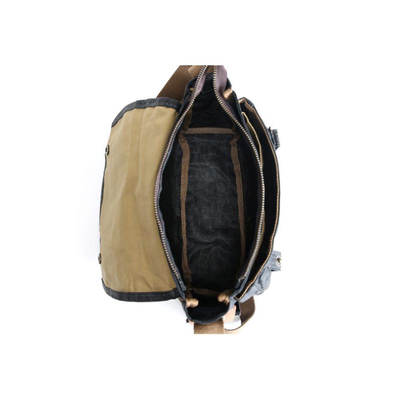 Waxed Canvas Crossbody