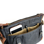 Waxed Canvas Crossbody