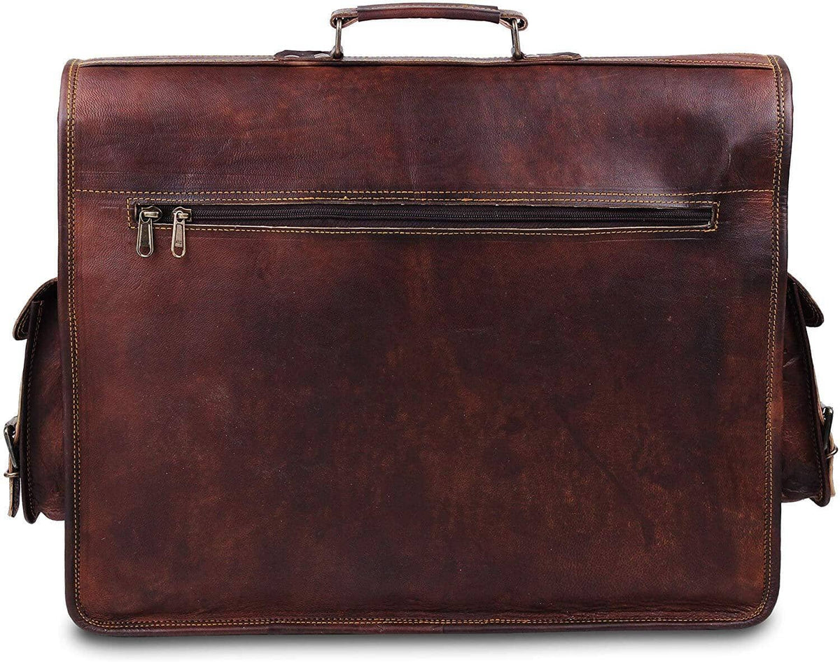 Goat Leather Messenger