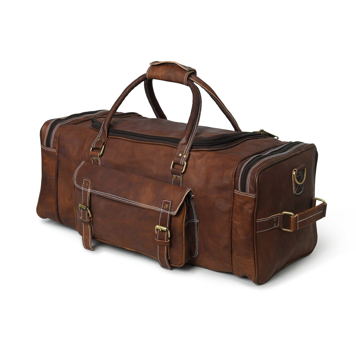 Goat Leather Weekender