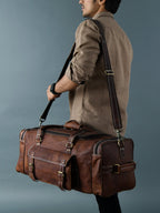 Goat Leather Weekender