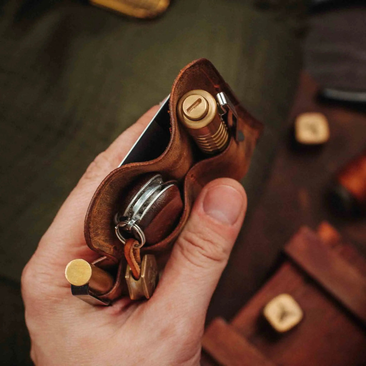 Leather Pocket Organizer