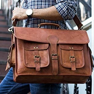 Goat Leather Briefcase