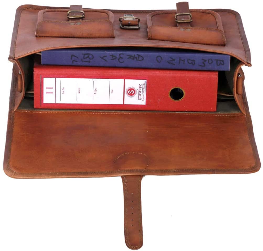 Goat Leather Briefcase
