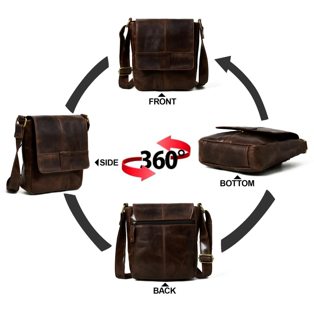 Buffalo Leather Crossbody