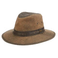 Scala Long Trail oilskin outback fedora