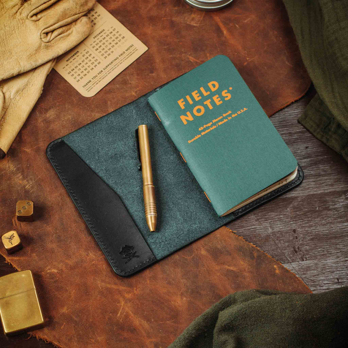 Leather Field Notes Cover