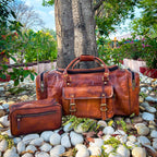 Goat Leather Weekender